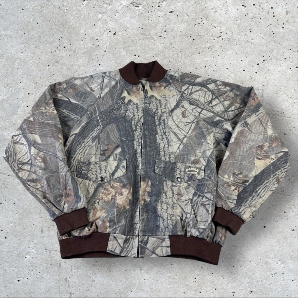 Realtree Camouflage Bomber Jacket